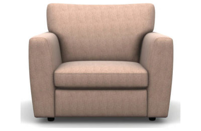 Heart of House Lucas Fabric Chair - Mushroom